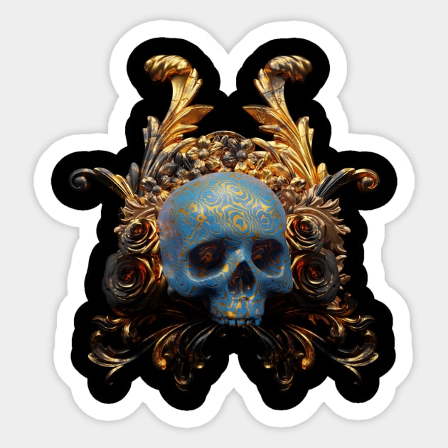 Royal Skull Sticker by SrabonArafat